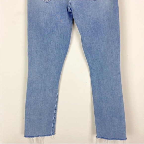 Mother The Rascal Snippet Ripped Ankle Straight Jeans Size 24 - Picture 7 of 15